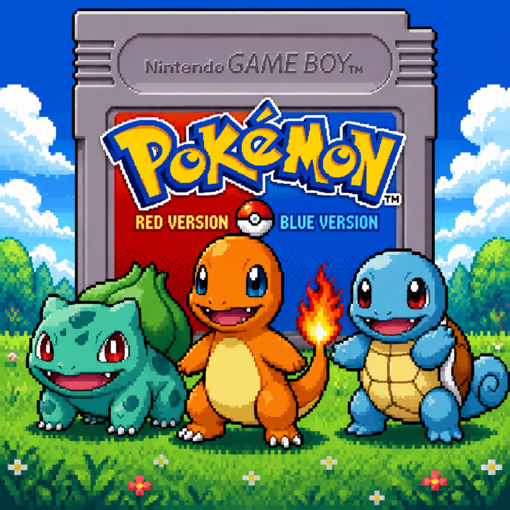 Pokémon Red and Blue game icon