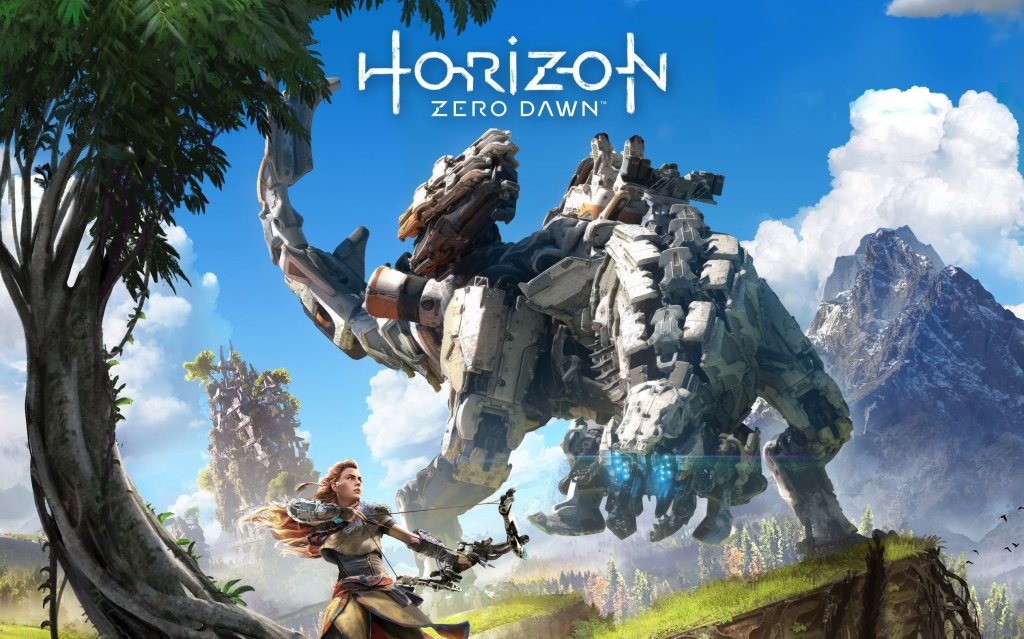 Horizon Zero Dawn game poster and cover art